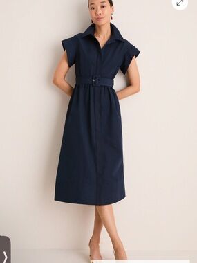 Tuckernuck Navy Chloe Dress
